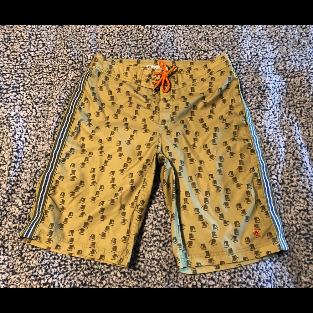 Men’s Original Penguin Board Shorts SZ 32